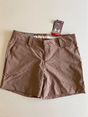 Under Armour Women's Brown Performance Shorts Size 8 US
